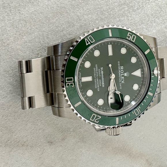 Rolex Hulk green 40 submariner box and papers circa 2019 
116610LV - Picture 9 of 16